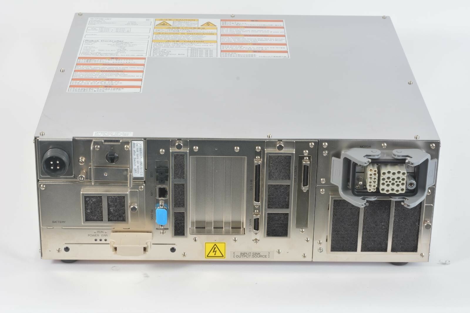 電(diàn)裝機(jī)器(qì)人(rén)控制(zhì)櫃報(bào)警故障維修