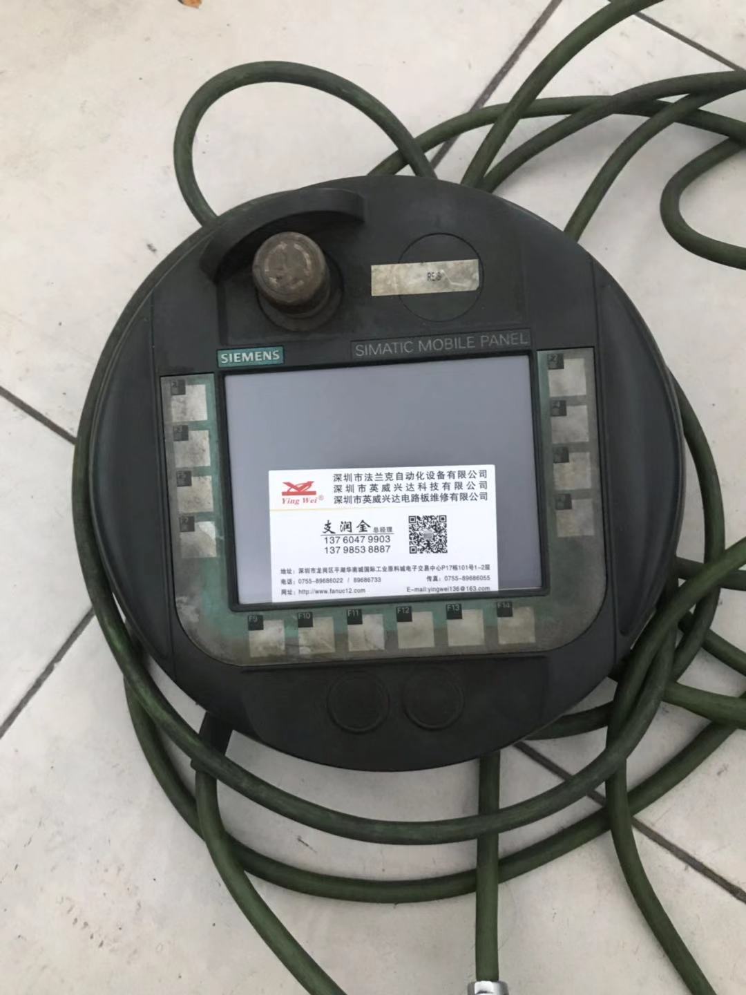 西(xī)門(mén)子(zǐ)觸摸屏6AV6645-0BB01-0AX0示教器(qì)維修