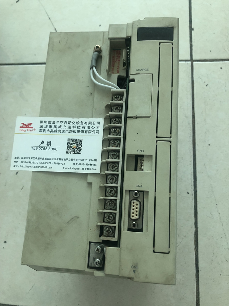 安川伺服驅動器(qì)維修SGD7S-7R6A00A002無顯示 過電(diàn)流等故障維修