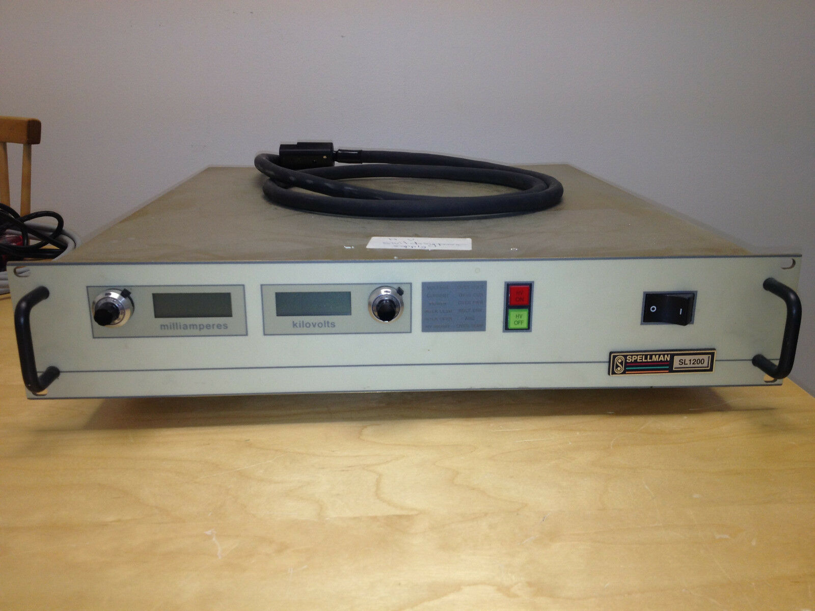 斯派曼高(gāo)壓電(diàn)源SL150KV維修